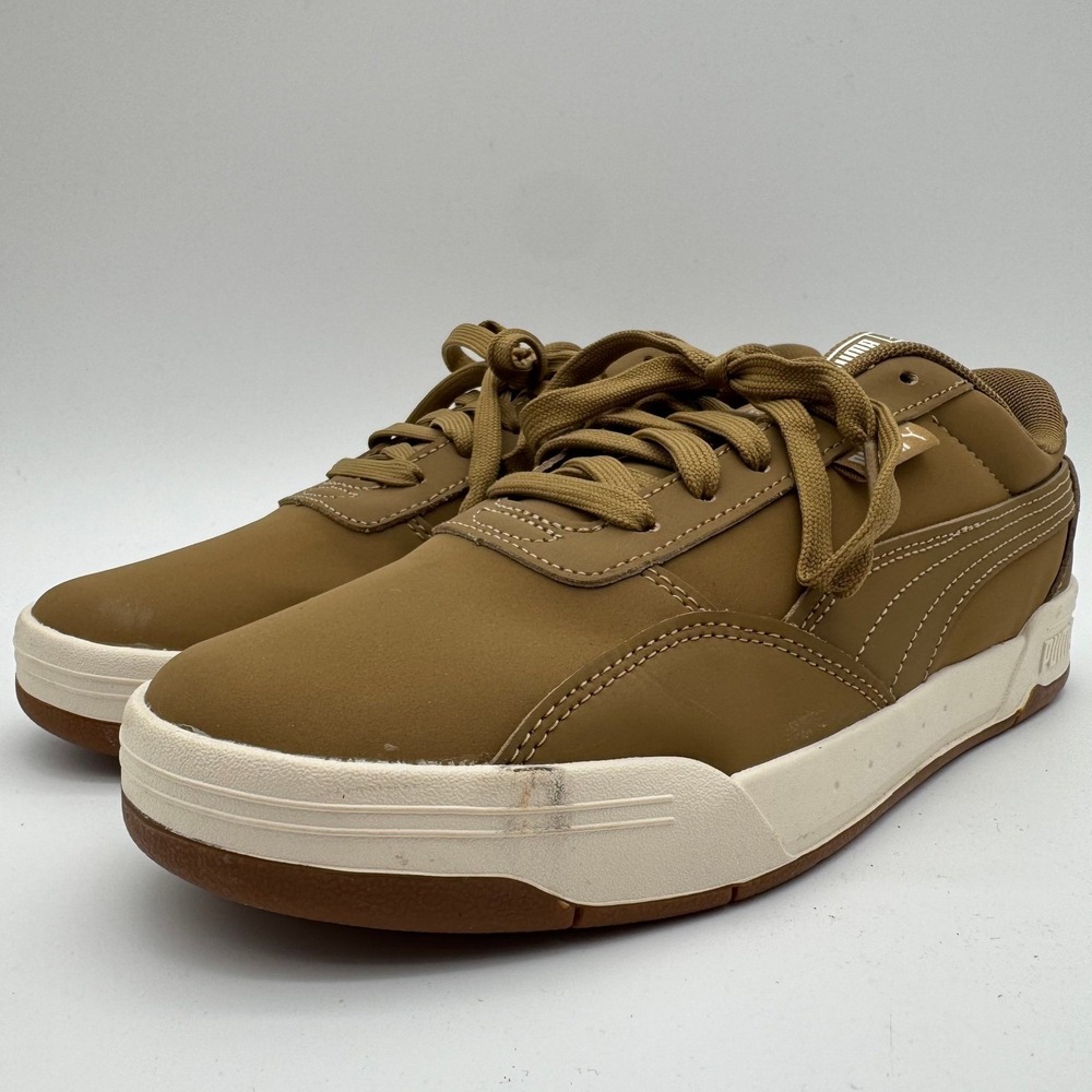 Puma SoftFoam+ Brown Skate Sneakers Men's Size 8.5 Casual Shoes New‎